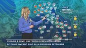 Pioggia e neve, maltempo e previsioni meteo