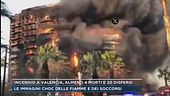 Incendio a Valencia, almeno 4 morti e 20 dispersi