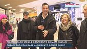 Milano, caro spesa e confronto giovani-anziani
