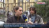 Pisa, gli studenti contro le violenze al corteo