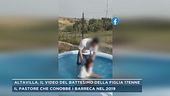 Altavilla, il video del battesimo della figlia 17enne