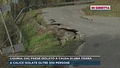Liguria, dal paese isolato a causa di una frana
