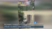 Maltempo, Vicenza sott'acqua