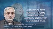 Trevignano, il decreto del vescovo Salvi