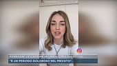 Ferragni, le lacrime in una storia sui social