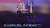 Pupo a Mosca, concerto di beneficenza al Cremlino