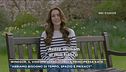Windsor, il video messaggio della Principessa Kate
