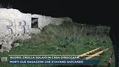 Nuoro, crolla solaio in casa diroccata