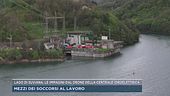 Lago di Suviana, le immagini dal drone della centrale idroelettrica