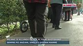 Milano, si allunga la fila al Pane quotidiano