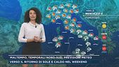 Maltempo, temporali nord-sud, previsioni meteo
