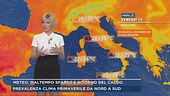 Meteo, maltempo sparso e ritorno del caldo