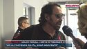 Ubaldo Manuali, l'arrivo in tribunale a Viterbo