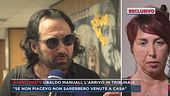 Ubaldo Manuali, l'arrivo in tribunale