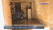 Castelnovo, strade piene di fango, box e giardini distrutti