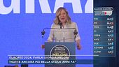 Europee 2024, parla Giorgia Meloni