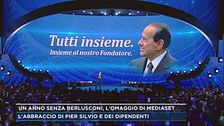 Un anno senza Silvio Berlusconi, l'omaggio di Mediaset