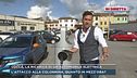 Lucca, la ricarica di un'automobile elettrica