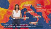 Meteo, arrivo del caldo estivo da nord a sud