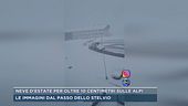 Neve d'estate per oltre 10 centimetri sulle Alpi