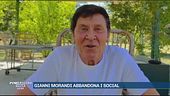 Gianni Morandi abbandona i social
