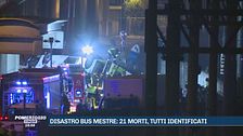 Disastro bus Mestre: 21 morti, tutti identificati