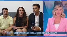 Lei diventa uomo, lui donna: le nozze di Emanuele e Maura