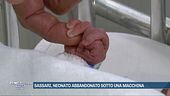 Sassari, neonato abbandonato sotto una macchina