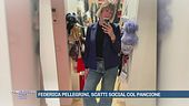 Federica Pellegrini, scatti social col pancione