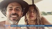 Argentero, allenamento militare per amore della moglie