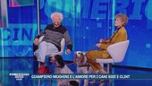 Giampiero Mughini e l'amore per i cani Bibì e Clint