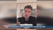 Fedez si scaglia contro gli odiatori che attaccano il figlio Leone
