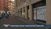 Rapina in banca a Milano: 7 ostaggi e bottino da 160mila euro