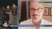 Travolto da un'auto pirata, parla la moglie