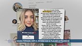 Chiara Ferragni, dopo il ritorno non si placano le polemiche