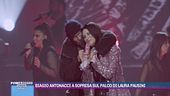 Biagio Antonacci a sorpresa sul palco di Laura Pausini