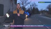 Dalla casa dove è stato trovato il corpo di Giovanni Iacconi