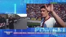 Addio a Gigi Riva: l'omaggio di Cagliari a "Rombo di tuono"