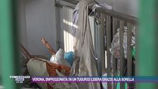Verona, imprigionata in un tugurio