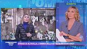 In diretta da Altavilla, davanti la villetta degli orrori