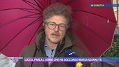 Lucca, parla l'uomo che ha soccorso Maria giorni fa