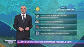 Le previsioni meteo per il fine settimana