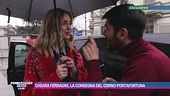 Chiara Ferragni, la consegna del corno portafortuna