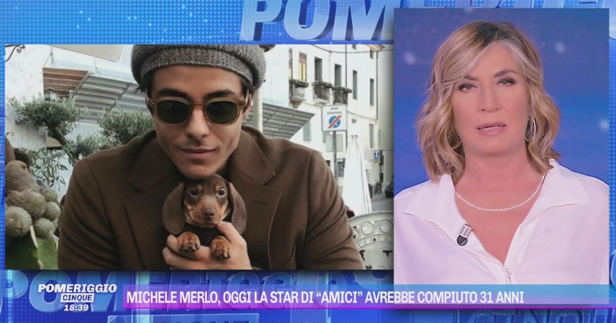 Pomeriggio Cinque: Michele Merlo, oggi la star di "Amici" avrebbe ...