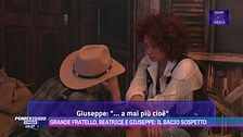 Grande Fratello, Beatrice e Giuseppe: il bacio sospetto