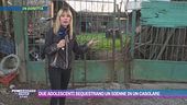 Due adolescenti sequestrano un 50enne in un casolare