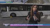 Roma, scontro tra due autobus: quattro feriti gravi