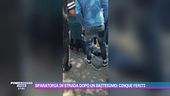 Sparatoria in strada dopo un battesimo: cinque feriti