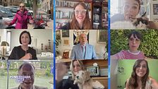 I saluti di tutti gli ospiti di "Pomeriggio 5"