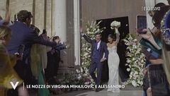 Le nozze di Virginia Mihajlovic e Alessandro Vogliacco